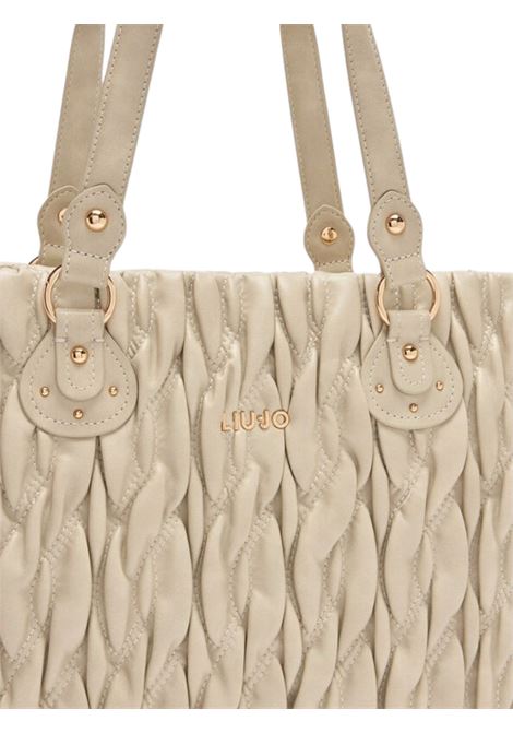 Shopping bag media matelassé Liu Jo | AF5014E045730002